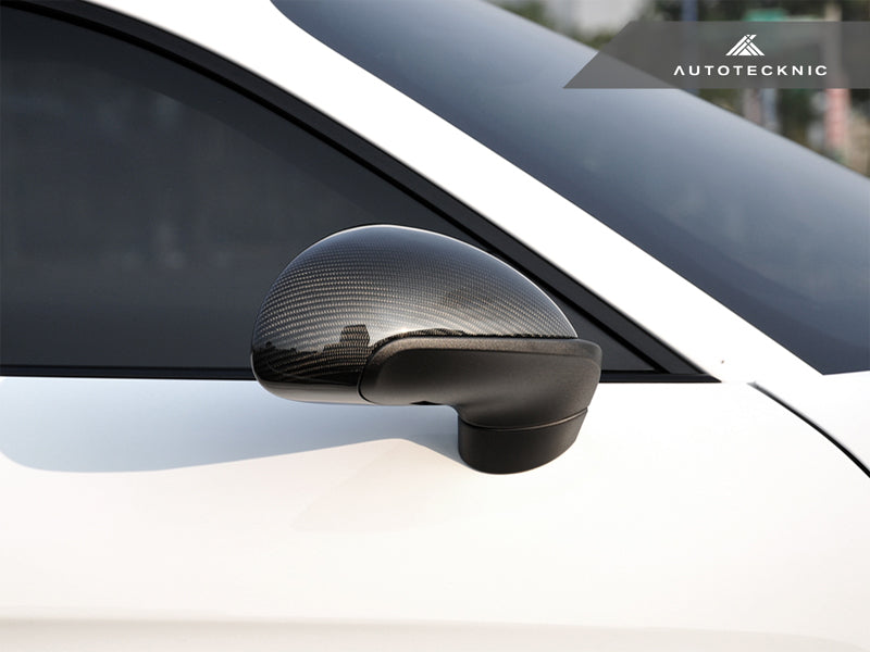 Porsche Carrera (991) & Cayman / Boxster (981) Replacement Carbon Fiber Mirror Covers | AutoTecknic