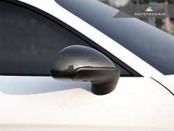 2012-2026 Porsche 911 & 718 (991/981) Carbon Fiber Replacement Mirror Covers | AutoTecknic