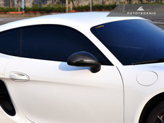 Porsche Carrera (991) & Cayman / Boxster (981) Replacement Carbon Fiber Mirror Covers | AutoTecknic