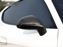 Porsche Carrera (991) & Cayman / Boxster (981) Replacement Carbon Fiber Mirror Covers | AutoTecknic