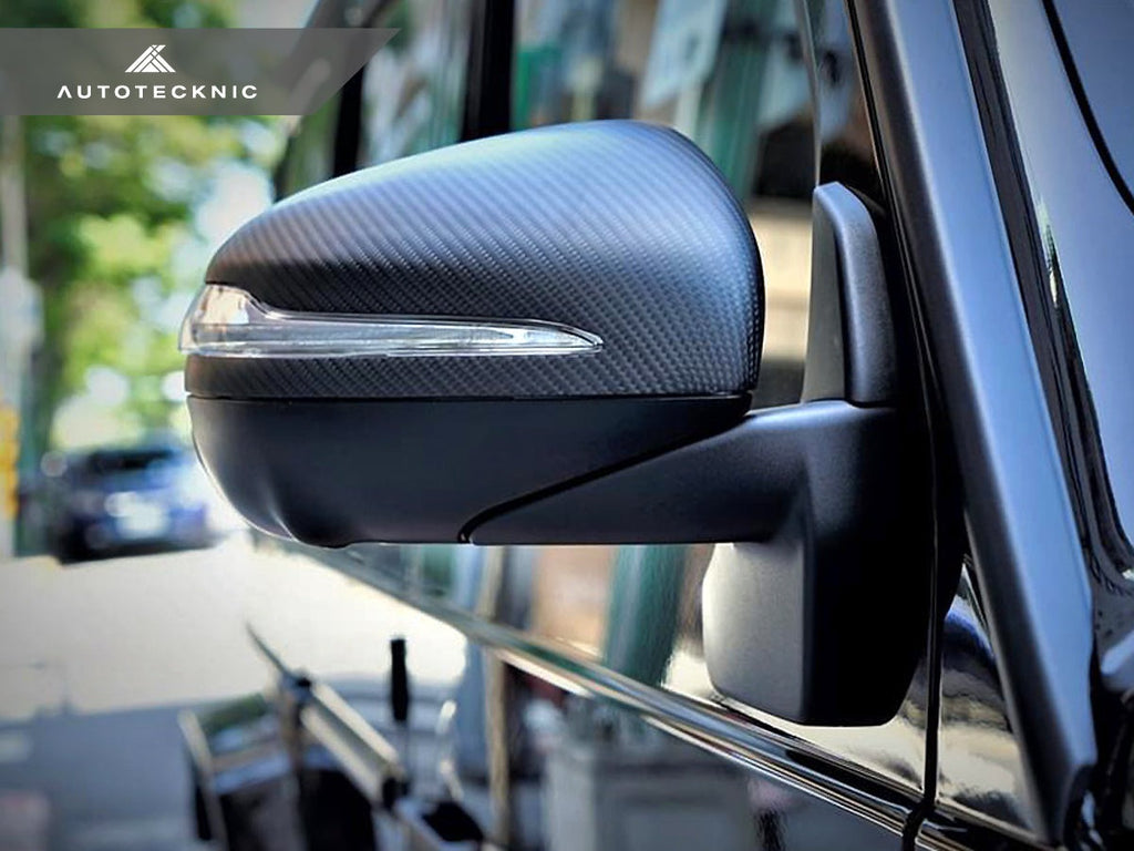 2020-2026 Mercedes-Benz GLE-Class (V167) Replacement Dry Carbon Fiber Mirror Covers | AutoTecknic