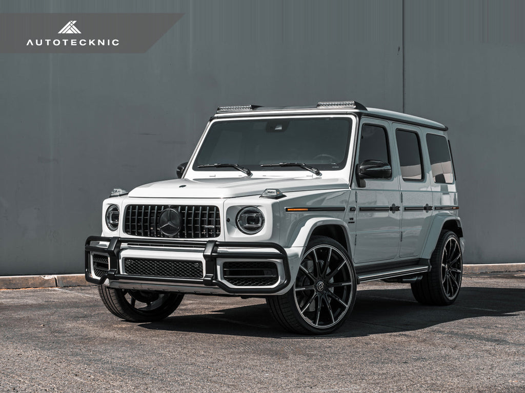 2019-2026 Mercedes-Benz G-Class (W463A) Full Replacement Dry Carbon Fiber Mirror Covers | AutoTecknic