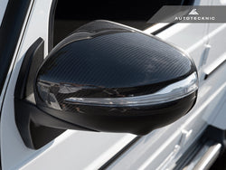 2020-2026 Mercedes-Benz GLE-Class (V167) Replacement Dry Carbon Fiber Mirror Covers | AutoTecknic