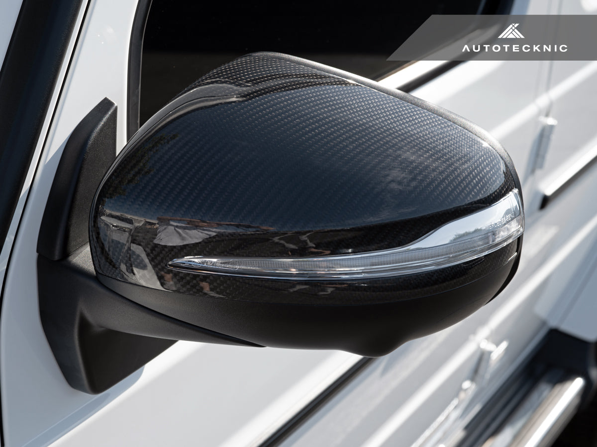 2020-2026 Mercedes-Benz GLE & GLS-Class (V167/X167) OEM Replacement Dry Carbon Fiber Mirror Covers | AutoTecknic USA Main image