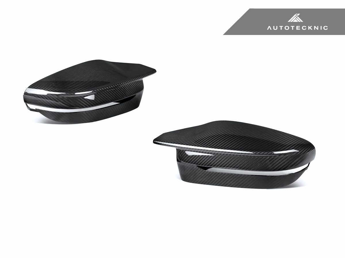 2021-2026 BMW M3 / M4 (G80 / G82 / G83) OEM Style Dry Carbon Fiber Mirror Covers | AutoTecknic USA