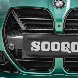 2021+ BMW M3 (G80) & M4 (G82) V1 Carbon Fiber Front Grille | SOOQOO