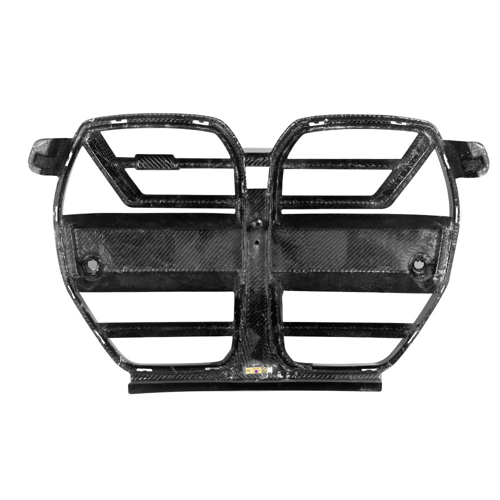 2021+ BMW M3 (G80) & M4 (G82) V1 Carbon Fiber Front Grille | SOOQOO