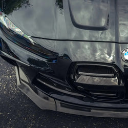 2021+ BMW M3 (G80) & M4 (G82) V2 Carbon Fiber Front Grille - Active Cruise Compatible | SOOQOO