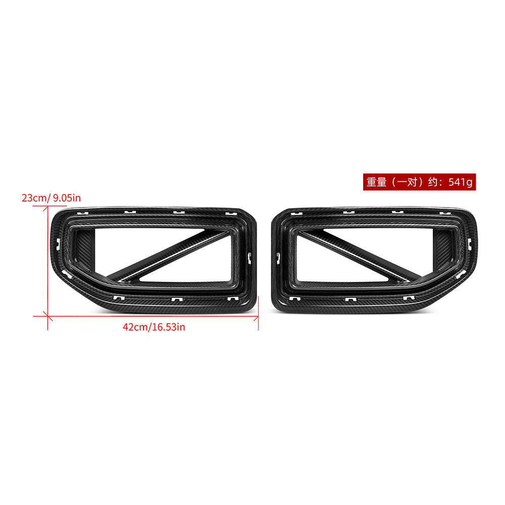2023+ BMW M2 (G87) V1 Carbon Fiber Front Grille | SOOQOO