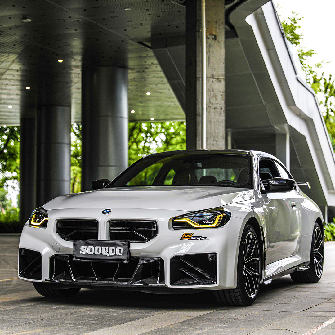 2023+ BMW M2 (G87) V2 Carbon Fiber Front Grille | SOOQOO