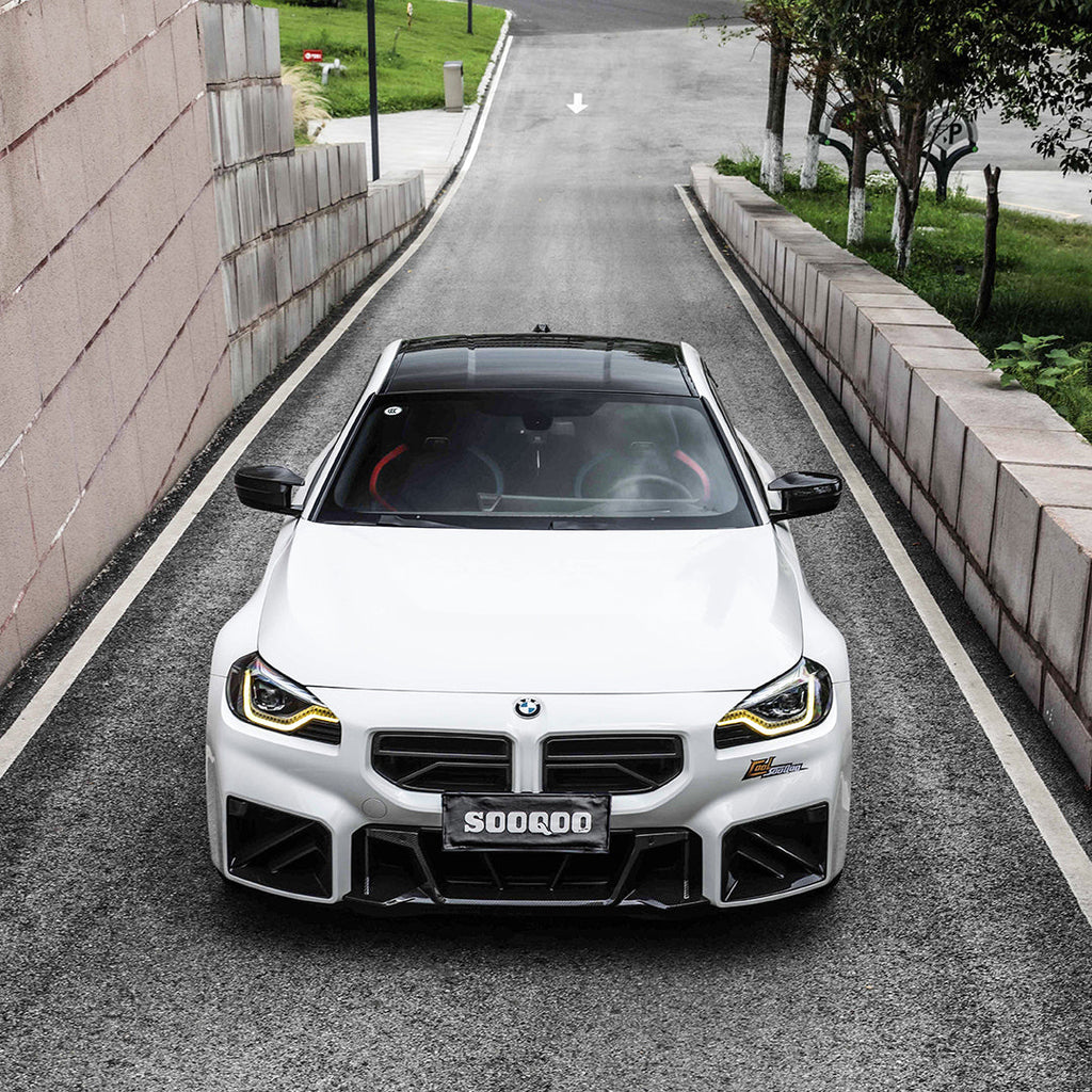 2023+ BMW M2 (G87) V2 Carbon Fiber Front Grille | SOOQOO