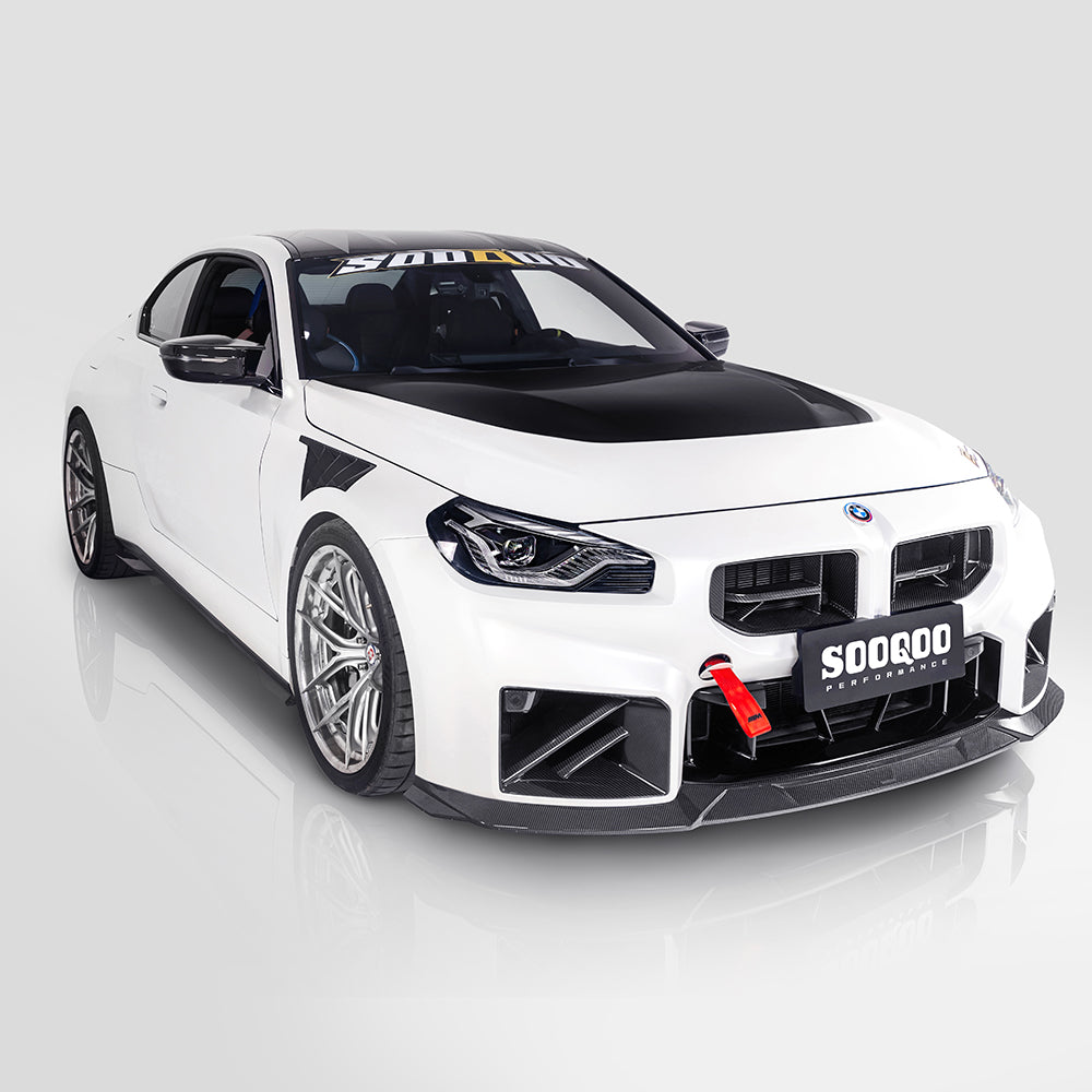 2023+ BMW M2 (G87) V3 Carbon Fiber Front Lip | SOOQOO