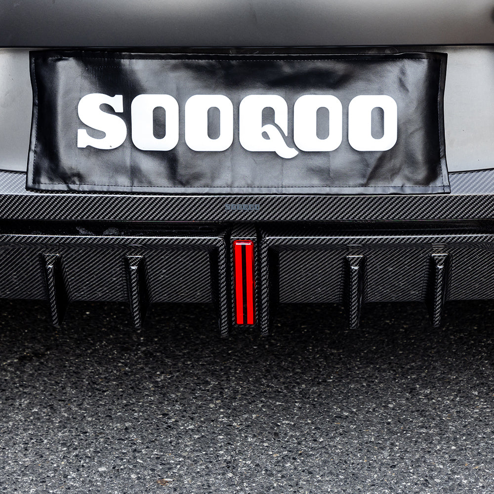 2024+ Mercedes-Benz CLE 53 AMG (A236/C236) Carbon Fiber Rear Diffuser | SOOQOO