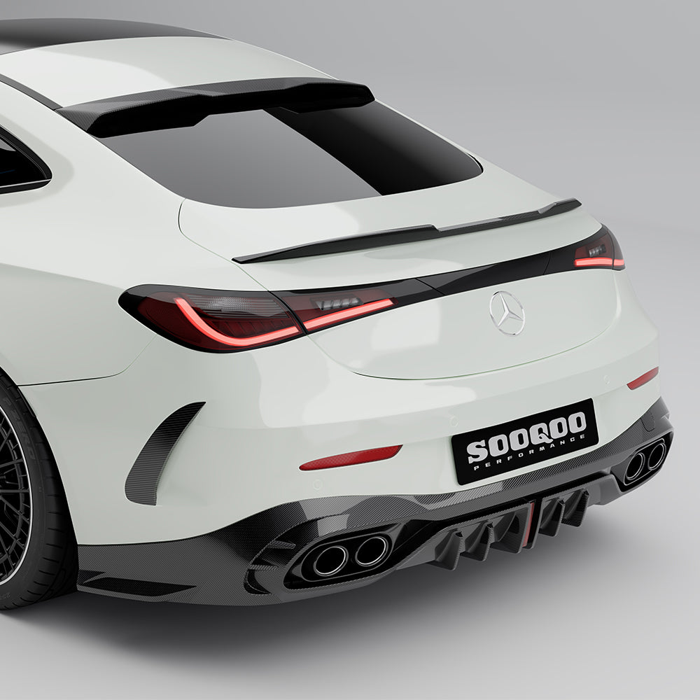 2024+ Mercedes-Benz CLE-Class 53 AMG (C236/A236) Carbon Fiber Rear Diffuser | SOOQOO Main image