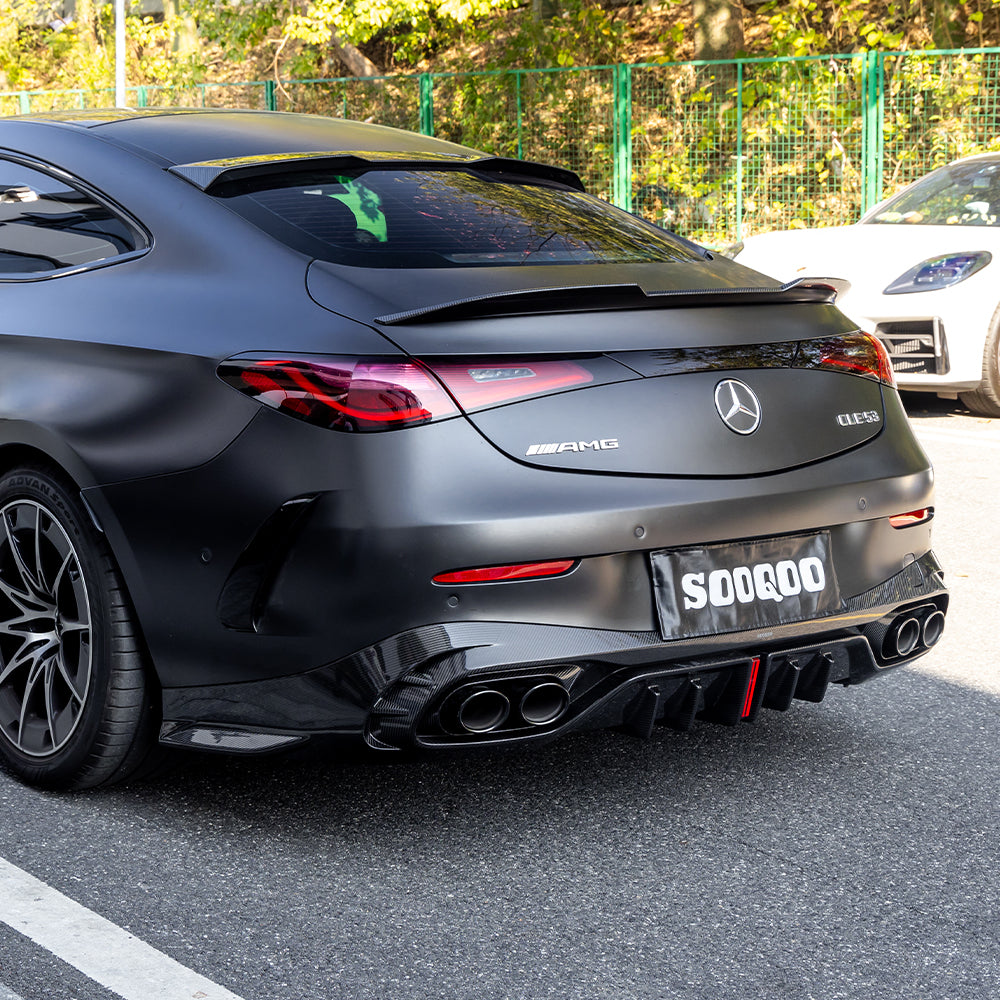2024+ Mercedes-Benz CLE 53 AMG (A236/C236) Carbon Fiber Rear Diffuser | SOOQOO
