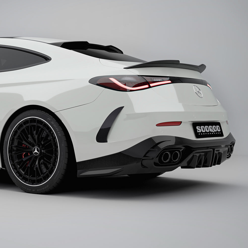2024+ Mercedes-Benz CLE 53 AMG (A236/C236) Carbon Fiber Rear Diffuser | SOOQOO