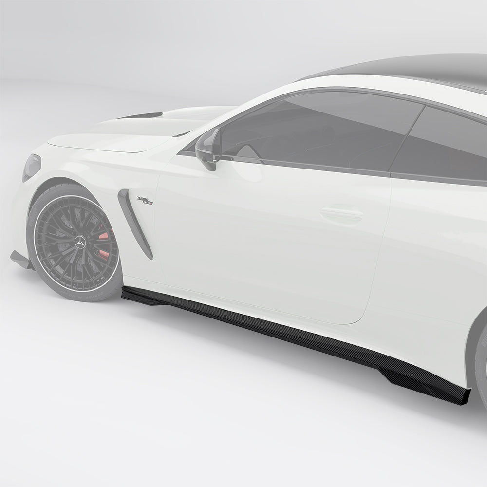 2024+ Mercedes-Benz CLE 53 AMG (A236/C236) Carbon Fiber Side Skirt | SOOQOO