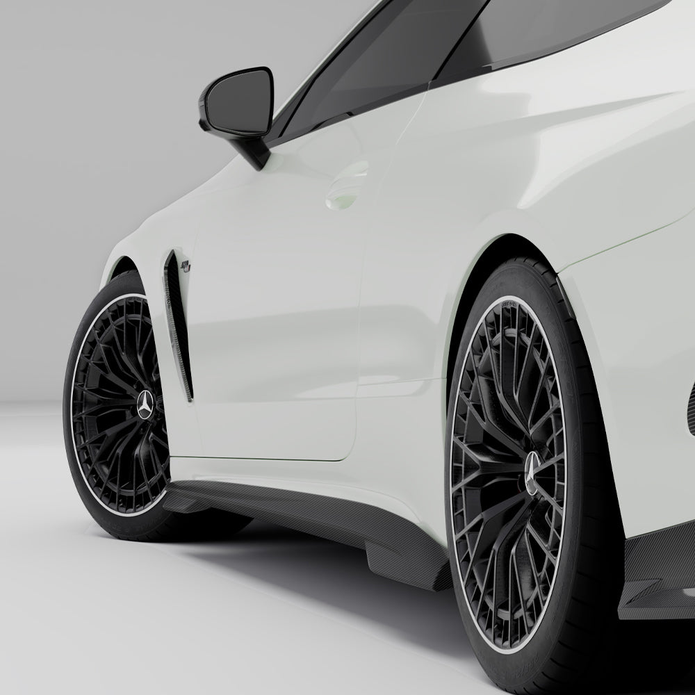 2024+ Mercedes-Benz CLE 53 AMG (A236/C236) Carbon Fiber Side Skirt | SOOQOO