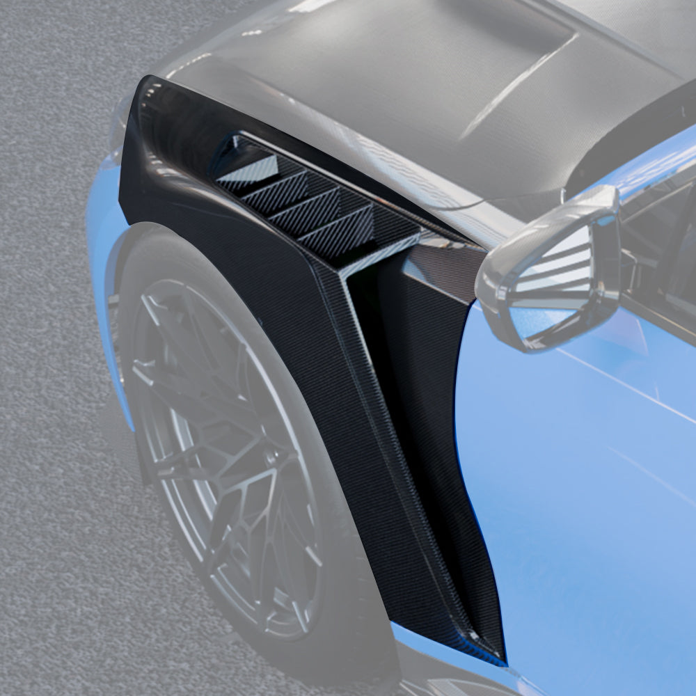 2021-2027 BMW M3 (G80) Carbon Fiber Side Fenders | SOOQOO
