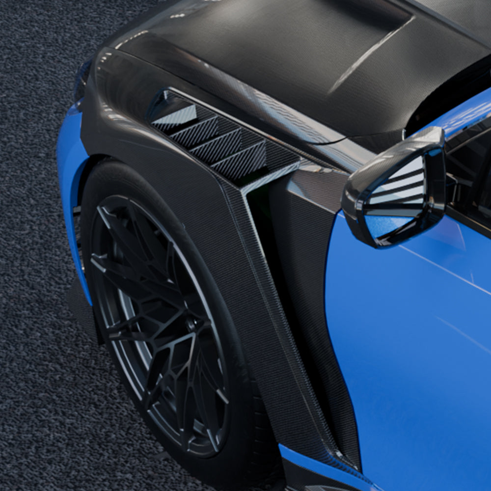 2021-2027 BMW M3 (G80) Carbon Fiber Side Fenders | SOOQOO