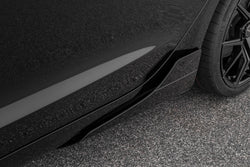 2017-2023 Tesla Model 3 (MK1) Wing Blade Style ABS Plastic Side Skirt Add-On Kit | STARTECH