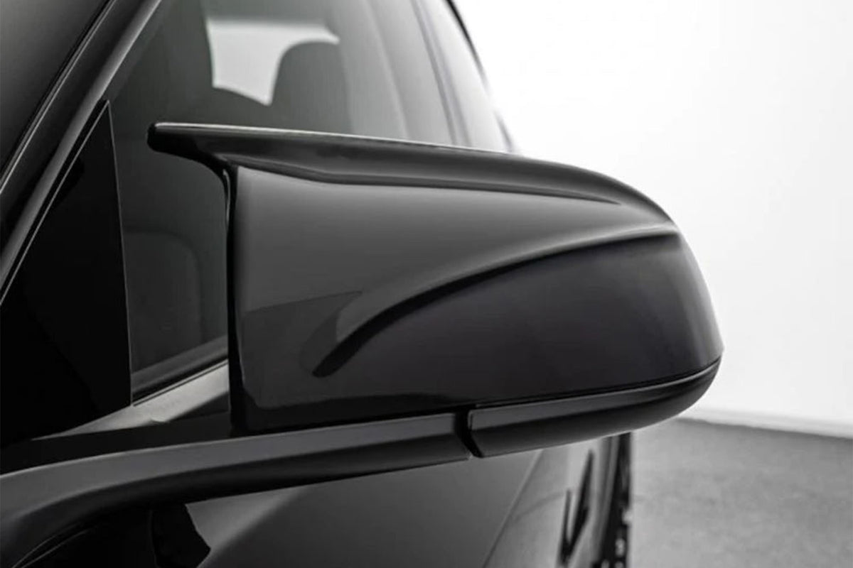 STARTECH Gloss Black Mirror Cover for Tesla Model 3