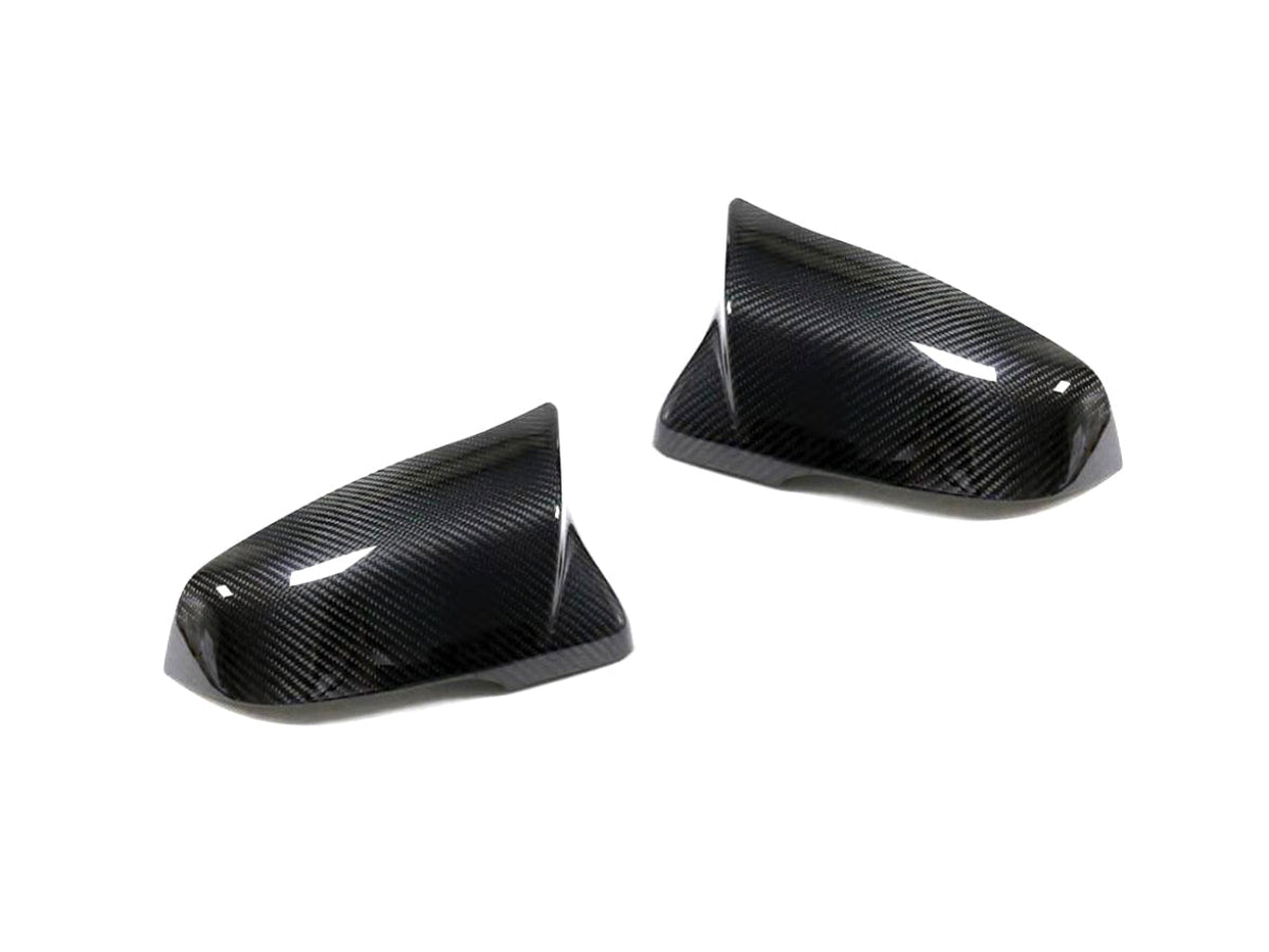 2020-2026 Toyota Supra (A90) M-Inspired Version II Dry Carbon Fiber Full Replacement Mirror Covers | AutoTecknic USA Main image