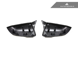 2020-2026 Toyota Supra (A90) M-Inspired Version II Dry Carbon Fiber Full Replacement Mirror Covers | AutoTecknic USA