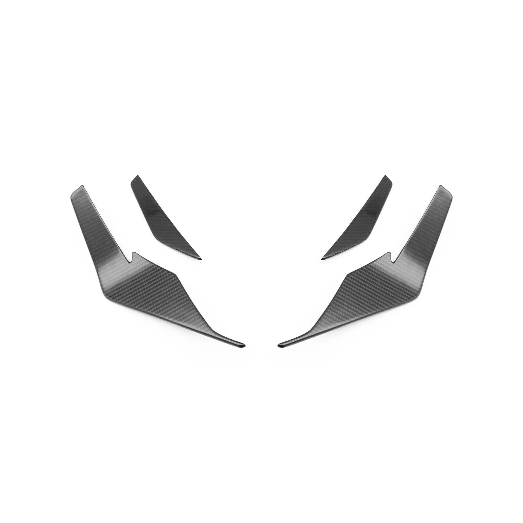 2021-2024 Audi R8 (4S) Facelift Pre-Preg Carbon Fiber Front Bumper Canards | TRE