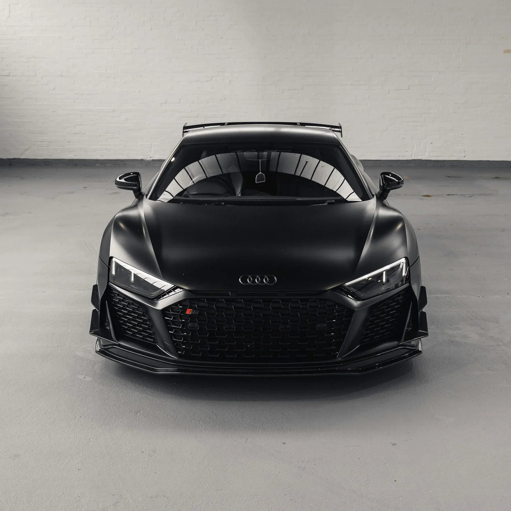 2021-2024 Audi R8 (4S) Facelift Pre-Preg Carbon Fiber Front Bumper Canards | TRE