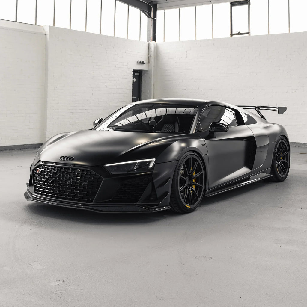 2019-2023 Audi R8 (4S) TRE Style Pre-Preg Carbon Fiber Front Splitter | TRE
