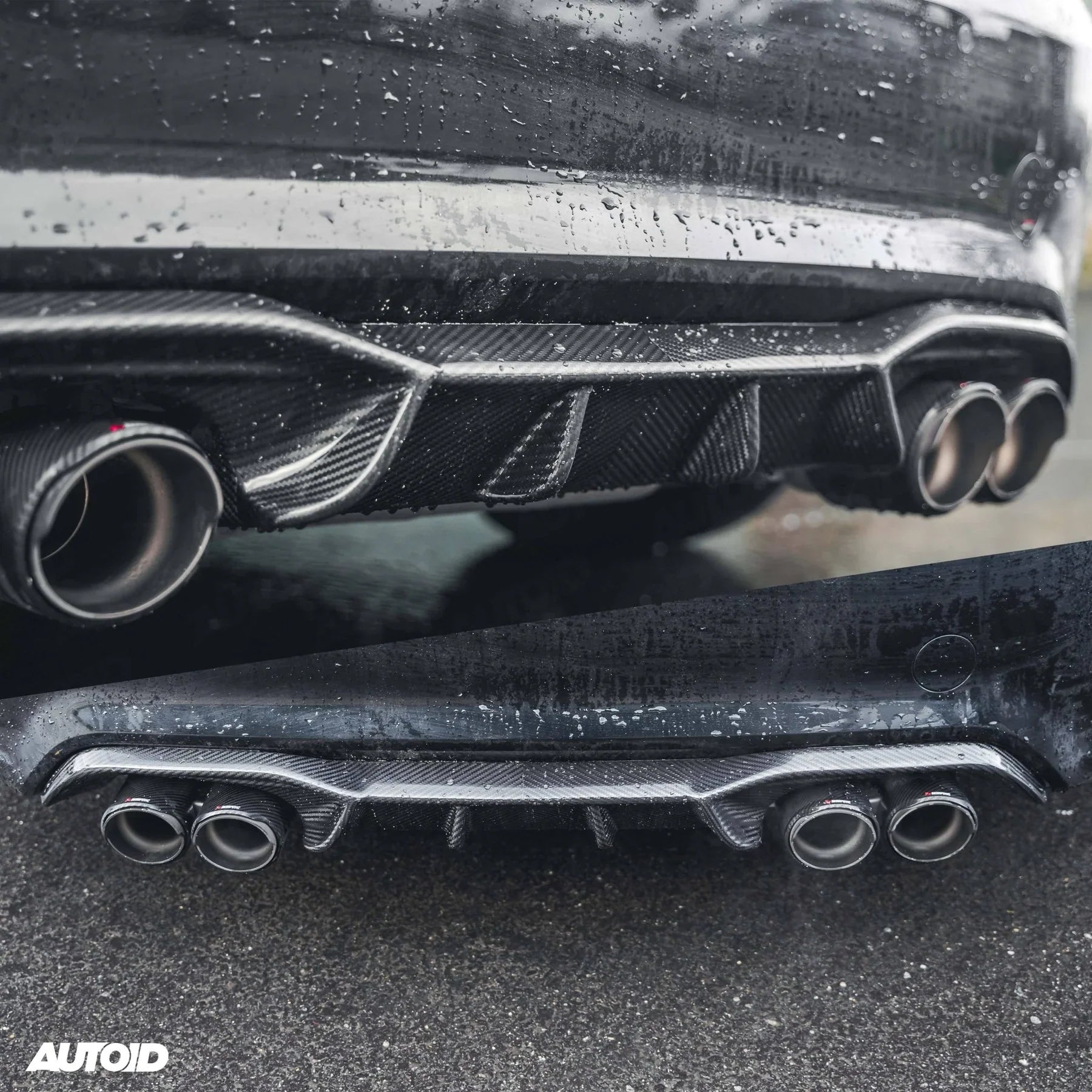 2015-2021 BMW M2 (F87) Competition Pre-preg Carbon Fiber Rear Diffuser | TRE