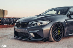 2015-2018 BMW M2 (F87) TRE Style Pre-Preg Carbon Fiber Front Splitter | TRE