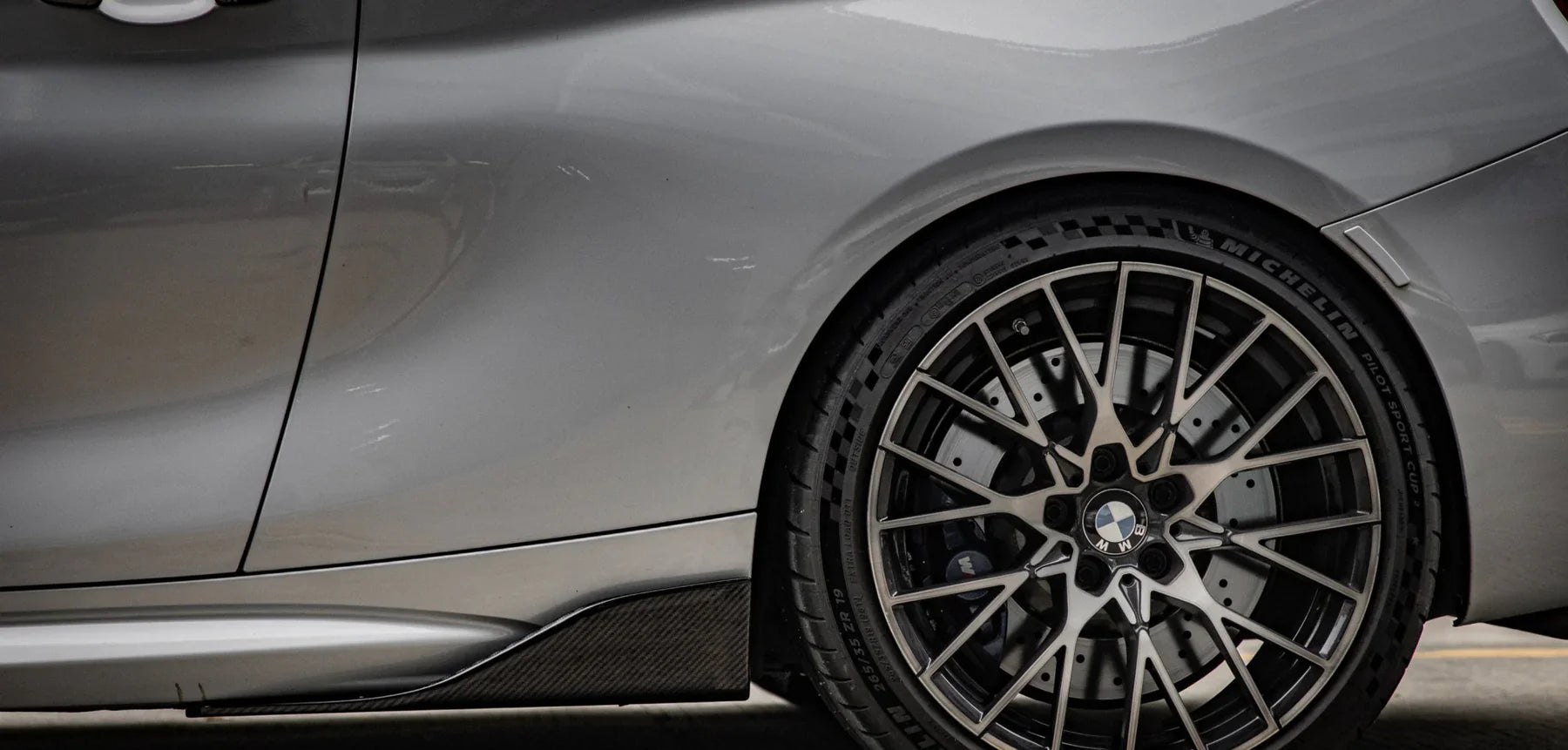 2015-2021 BMW M2 (F87) Pre-Preg Carbon Fiber Side Blade Winglets | TRE