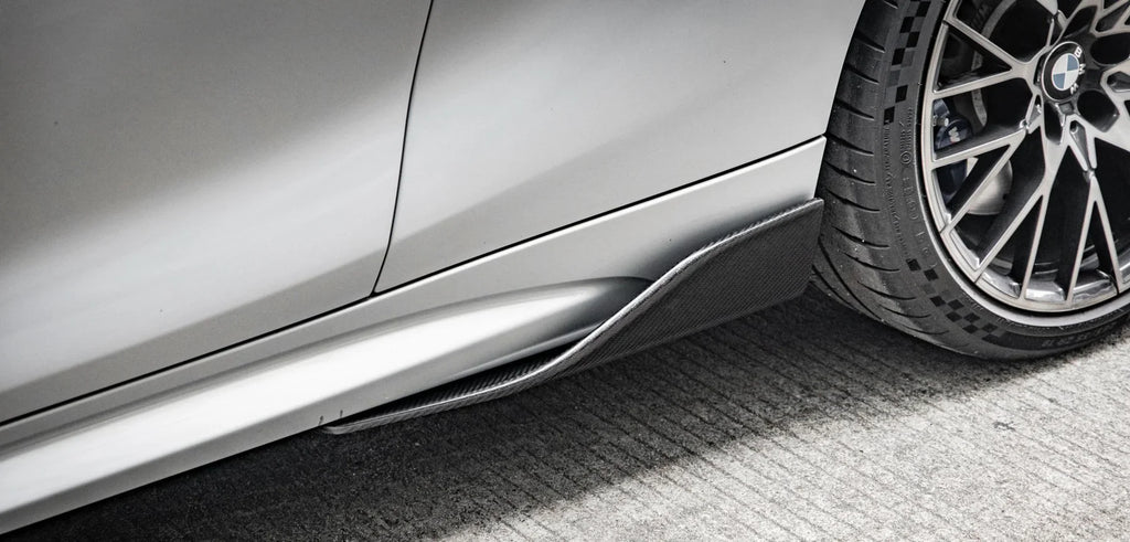 2015-2021 BMW M2 (F87) Pre-Preg Carbon Fiber Side Blade Winglets | TRE