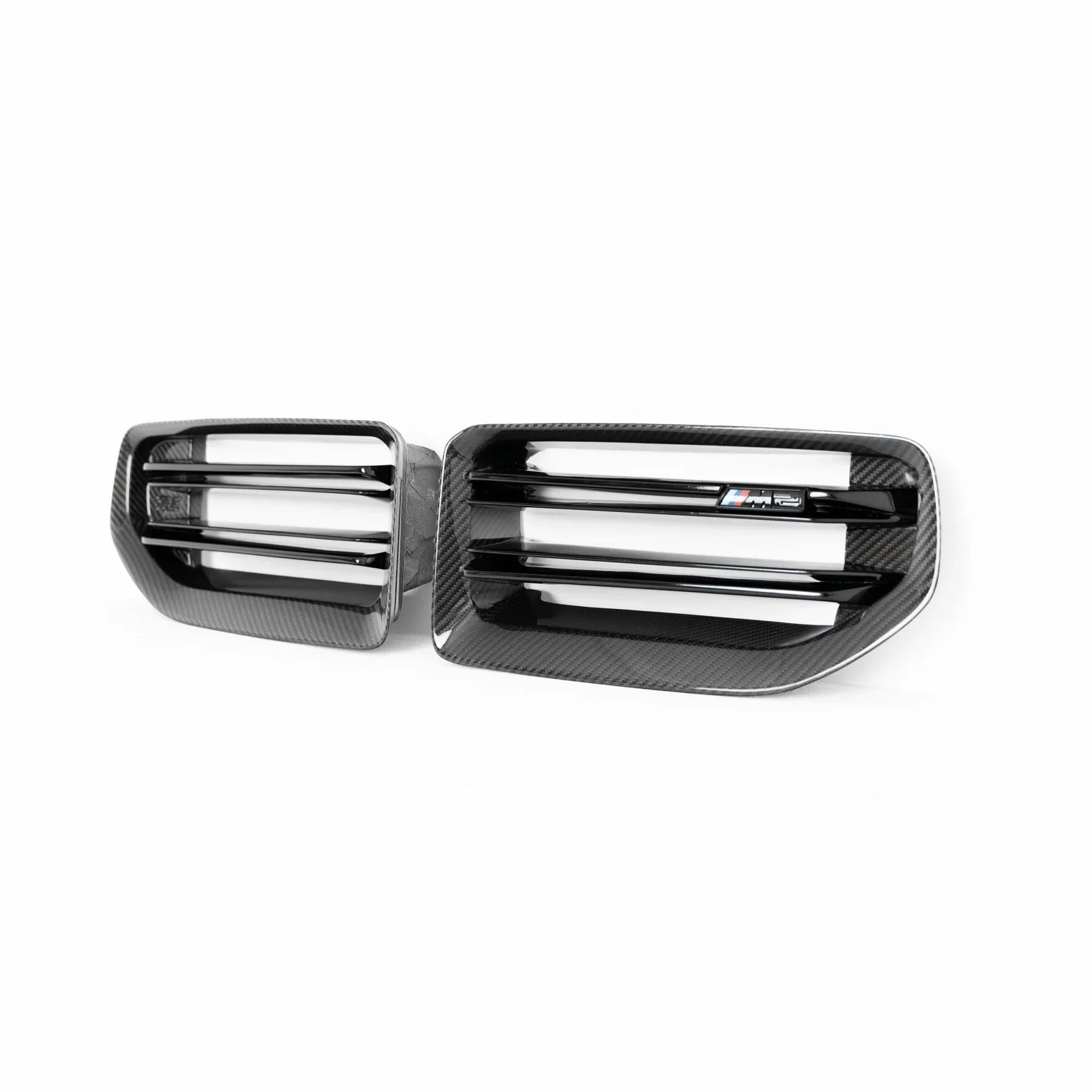2023-2026 BMW M2 (G87) TR87 Style Pre-Preg Carbon Fiber Front Grilles | E3Tuning Main image