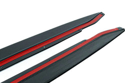 2021+ BMW M3 (G80) PR-1 Pre-Preg Carbon Fiber Side Skirts | Trevora