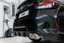 2020+ BMW M240i (G42) & M340i (G20) / M440i (G22/G26) Cerakote Black Quad Exhaust Tip Set | Trevora