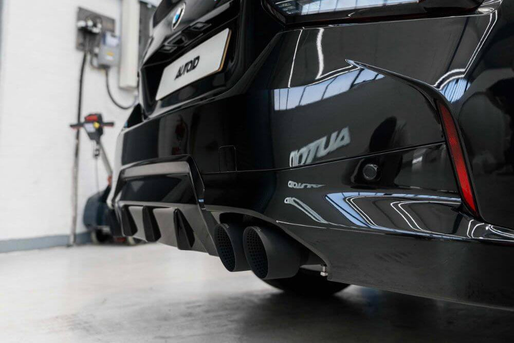 2020+ BMW M240i (G42) & M340i (G20) / M440i (G22/G26) Cerakote Black Quad Exhaust Tip Set | Trevora