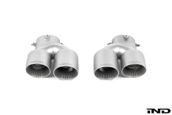 2020+ BMW M240i (G42) & M340i (G20) / M440i (G22/G26) Cerakote Black Quad Exhaust Tip Set | Trevora