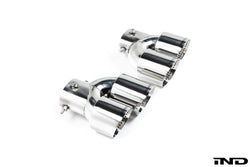 2020+ BMW M240i (G42) & M340i (G20) / M440i (G22/G26) Cerakote Black Quad Exhaust Tip Set | Trevora