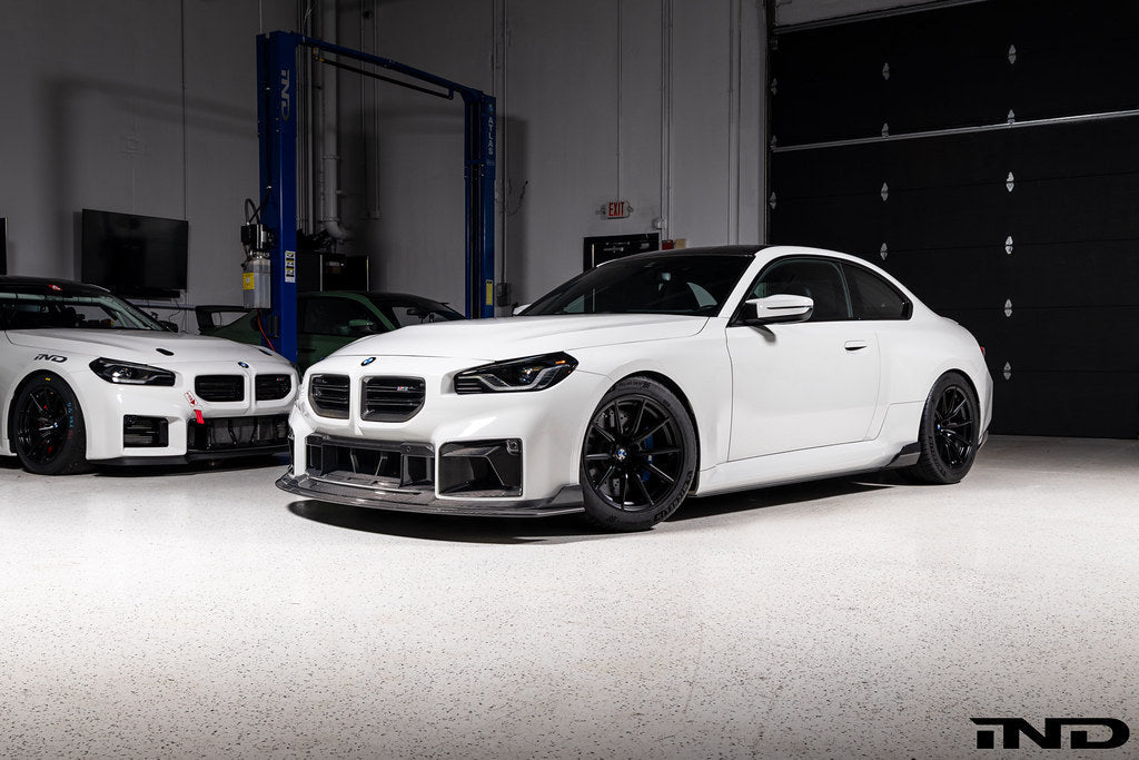 2023+ BMW M2 (G87) TR87 Pre-Preg Carbon Fiber Track Front Splitter | Trevora