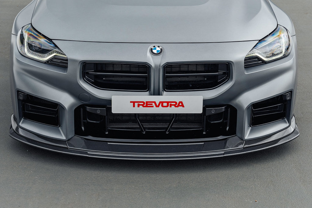 2023+ BMW M2 (G87) TR87 Pre-Preg Carbon Fiber Track Front Splitter | Trevora