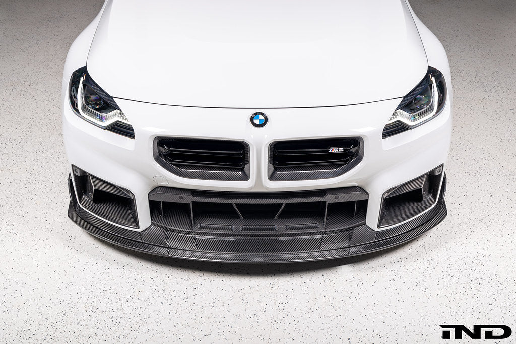 2023+ BMW M2 (G87) TR87 Pre-Preg Carbon Fiber Track Front Splitter | Trevora