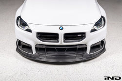 2023+ BMW M2 (G87) TR87 Pre-Preg Carbon Fiber Track Front Splitter | Trevora