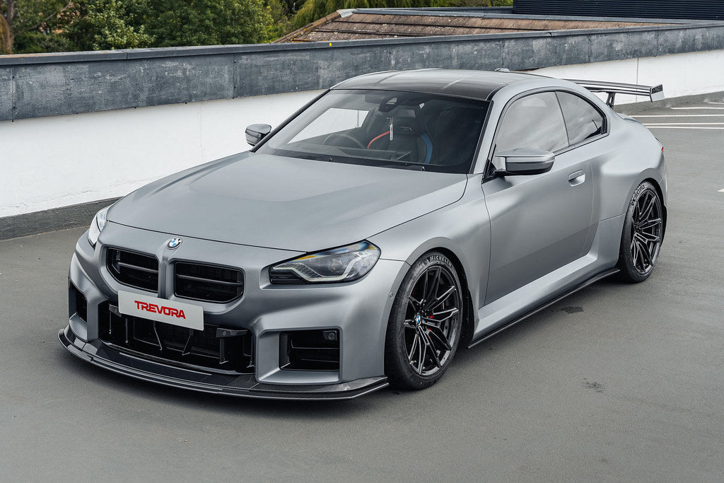 2023+ BMW M2 (G87) TR87 Pre-Preg Carbon Fiber Track Front Splitter | Trevora