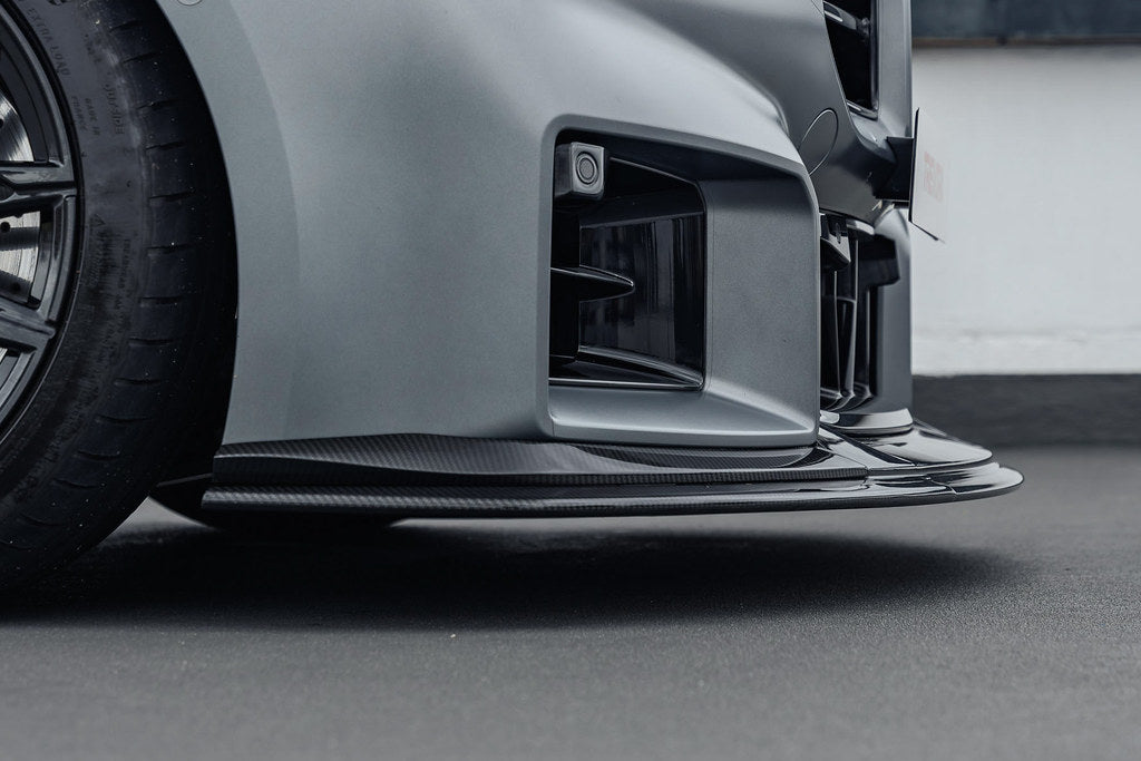 2023+ BMW M2 (G87) TR87 Pre-Preg Carbon Fiber Track Front Splitter | Trevora