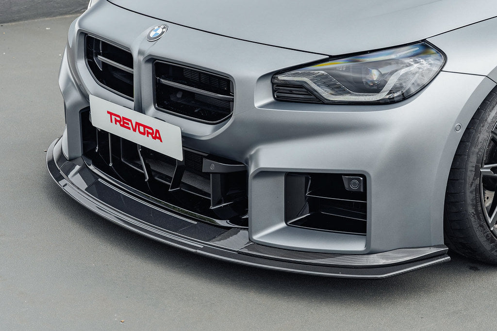 2023+ BMW M2 (G87) TR87 Pre-Preg Carbon Fiber Track Front Splitter | Trevora