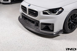 2023+ BMW M2 (G87) TR87 Pre-Preg Carbon Fiber Track Front Splitter | Trevora