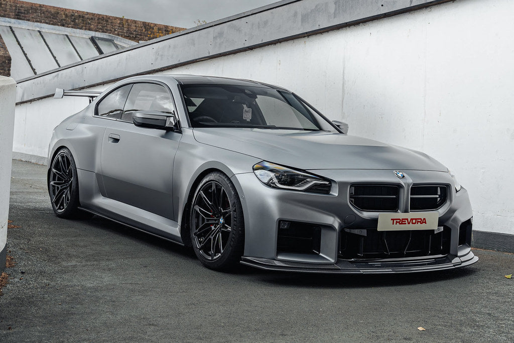 2023+ BMW M2 (G87) TR87 Pre-Preg Carbon Fiber Track Front Splitter | Trevora